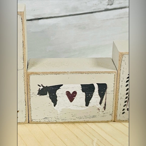 *Primitive “Gather” Letter Blocks - Picture 4 of 11